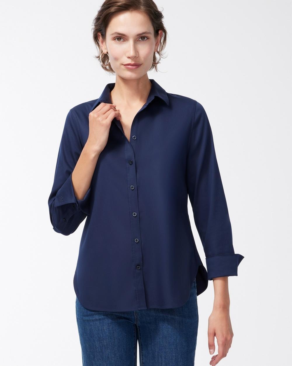 Chico's No-Iron Stretch Shirt Product Image