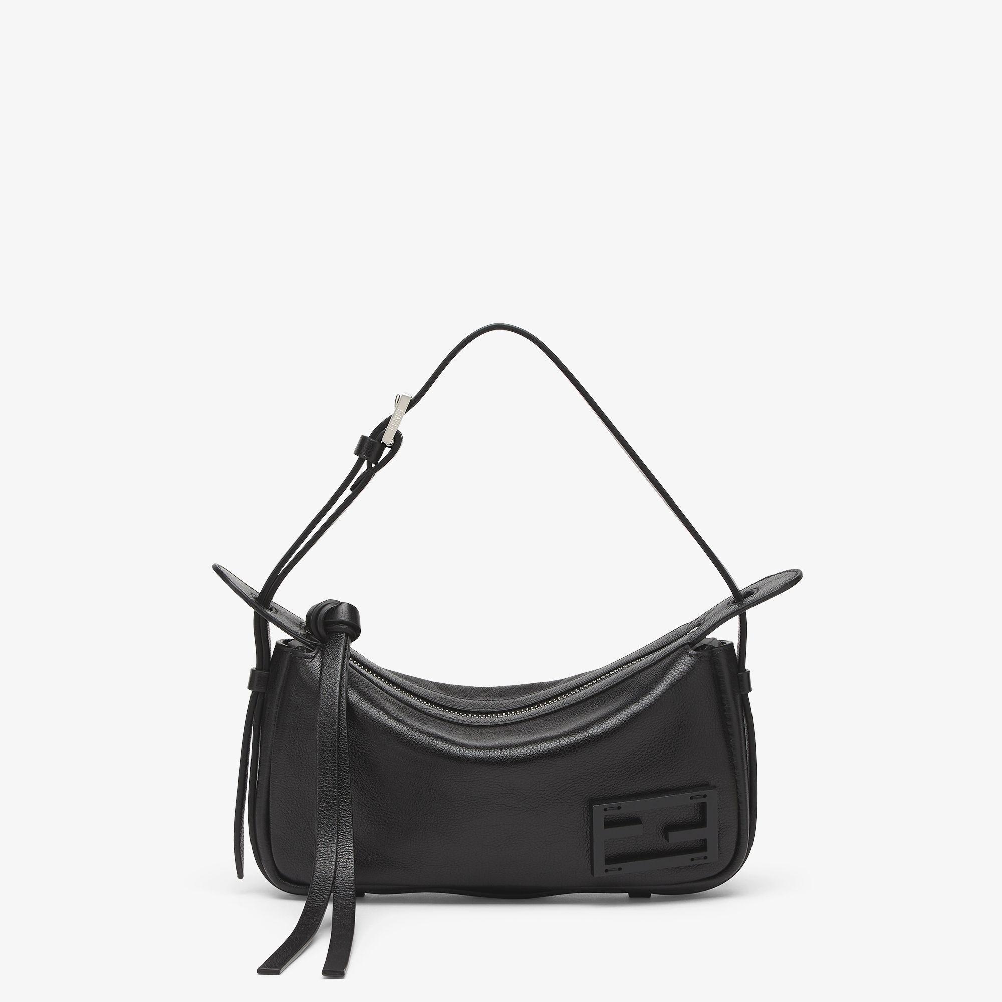 Simply Fendi MiniBlack leather mini-bag Product Image