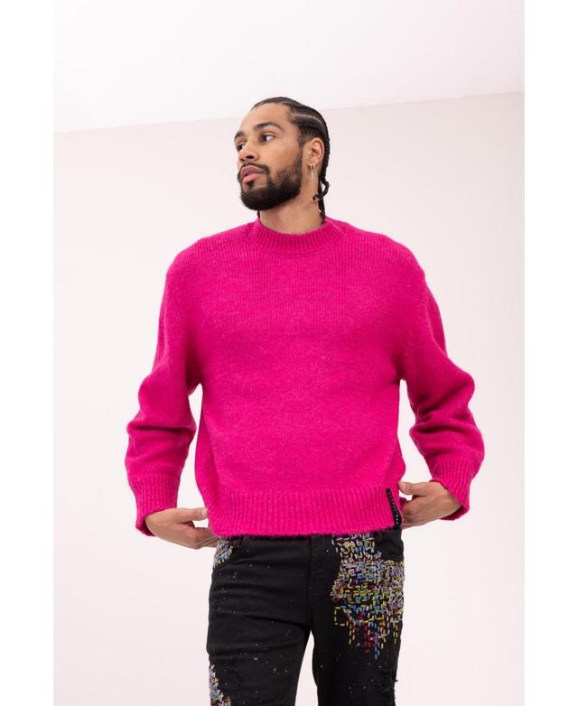 Ron Tomson Mens Modern Oversized Bold Sweater Product Image