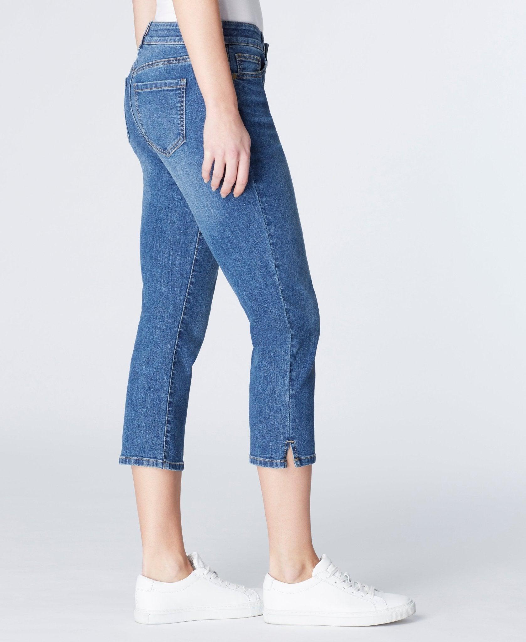 Signature Side Slit Capri Product Image