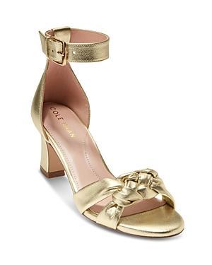 Cole Haan Adella Braided Leather Buckle Dress Sandals Product Image