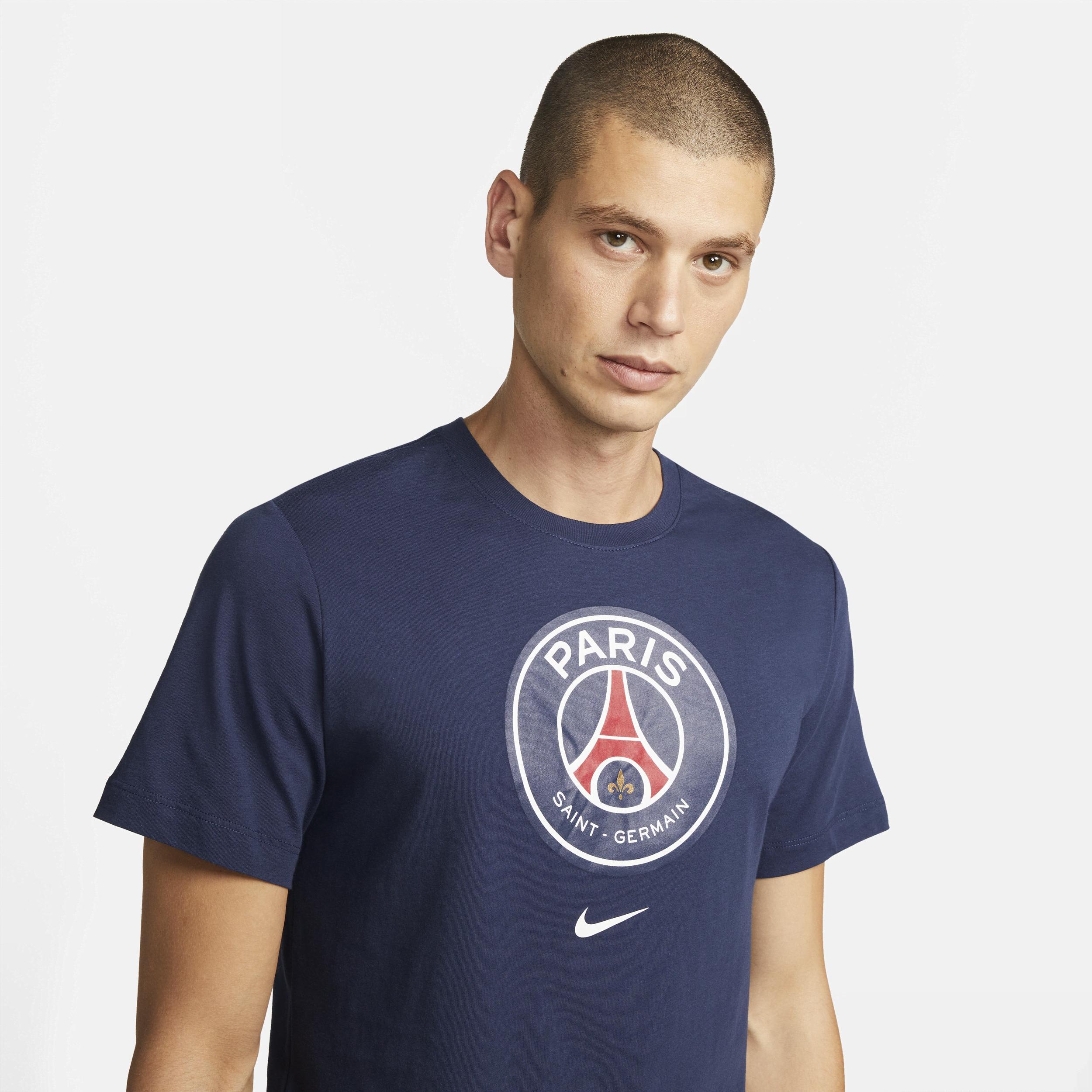 Nike Men's Paris Saint-Germain Crest Soccer T-Shirt Product Image