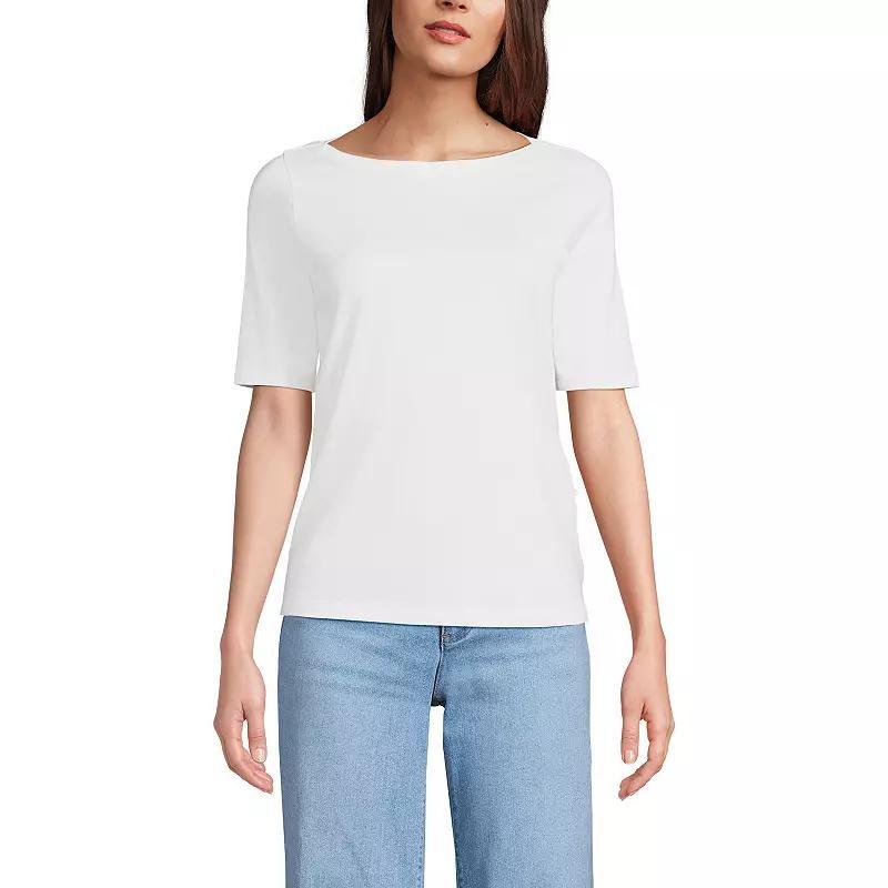 Womens Lands End Supima Top Product Image