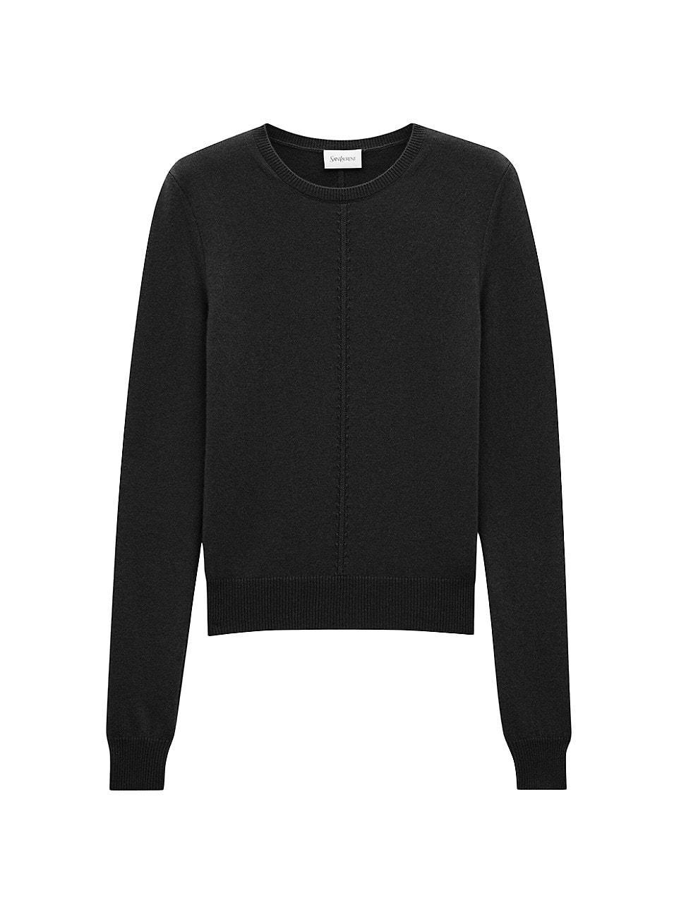 Womens Openwork Sweater in Cashmere Product Image