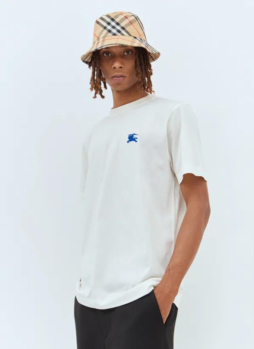 BURBERRY Check Bucket Hat In Beige Product Image