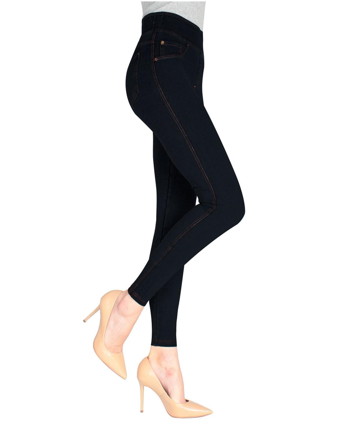 MeMoi Denim Shaping Jean Womens Leggings Product Image