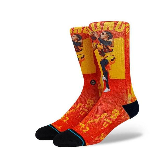 NBA Atlanta Hawks Scratch Player Large Crew Socks - Trae Young Product Image