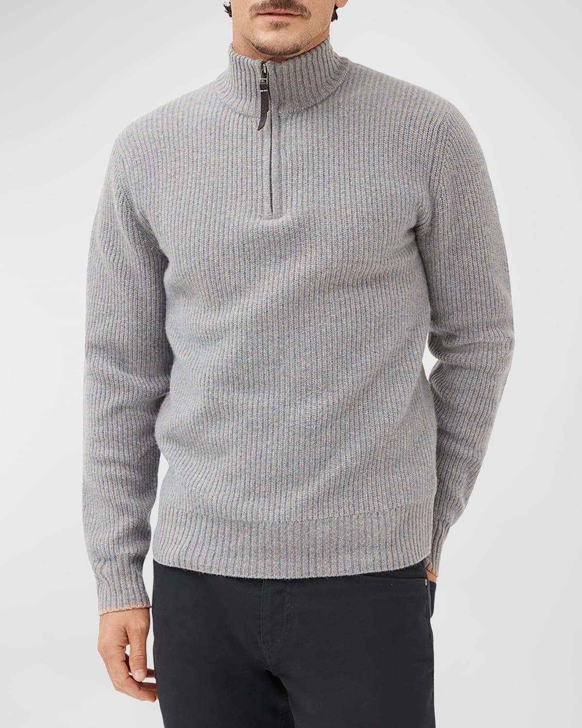 Rodd & Gunn Robbies Road Quarter Zip Sweater Product Image