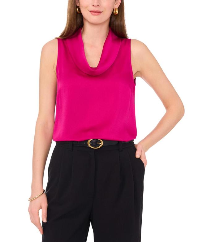 Vince Camuto Womens Sleeveless Cowl Neck Top Product Image