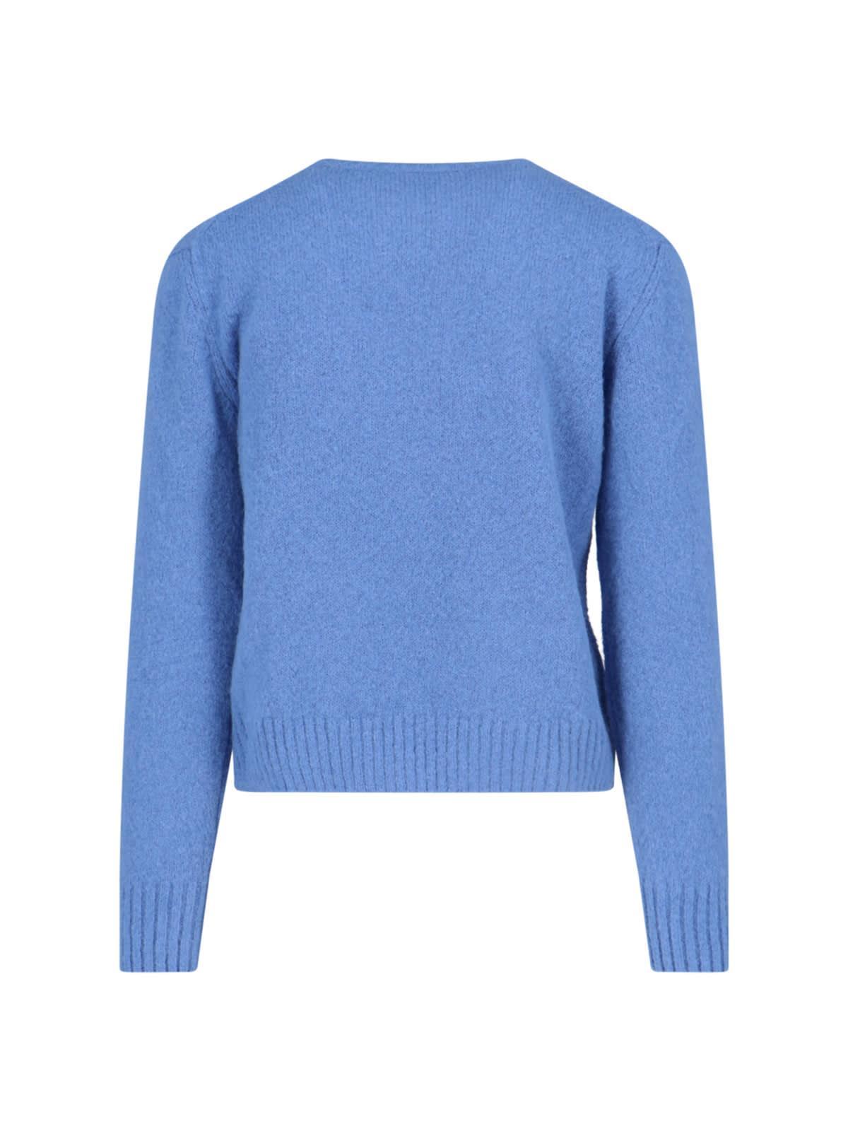 TOM FORD Basic Sweater In Blue Product Image