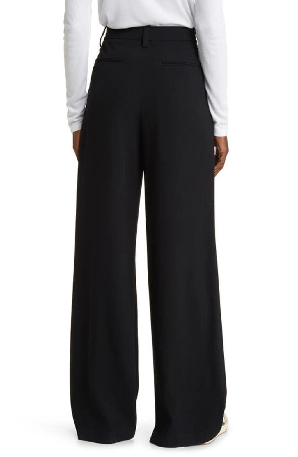 Bennett Japanese Crepe Pants In Black Product Image