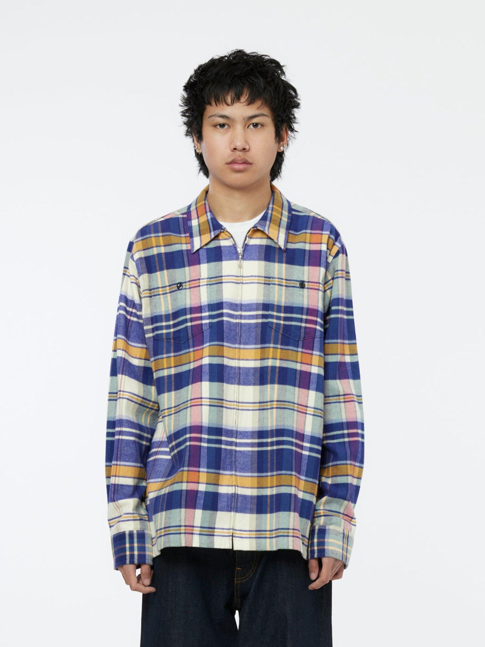 Lightweight Plaid Flannel (Natural) Product Image