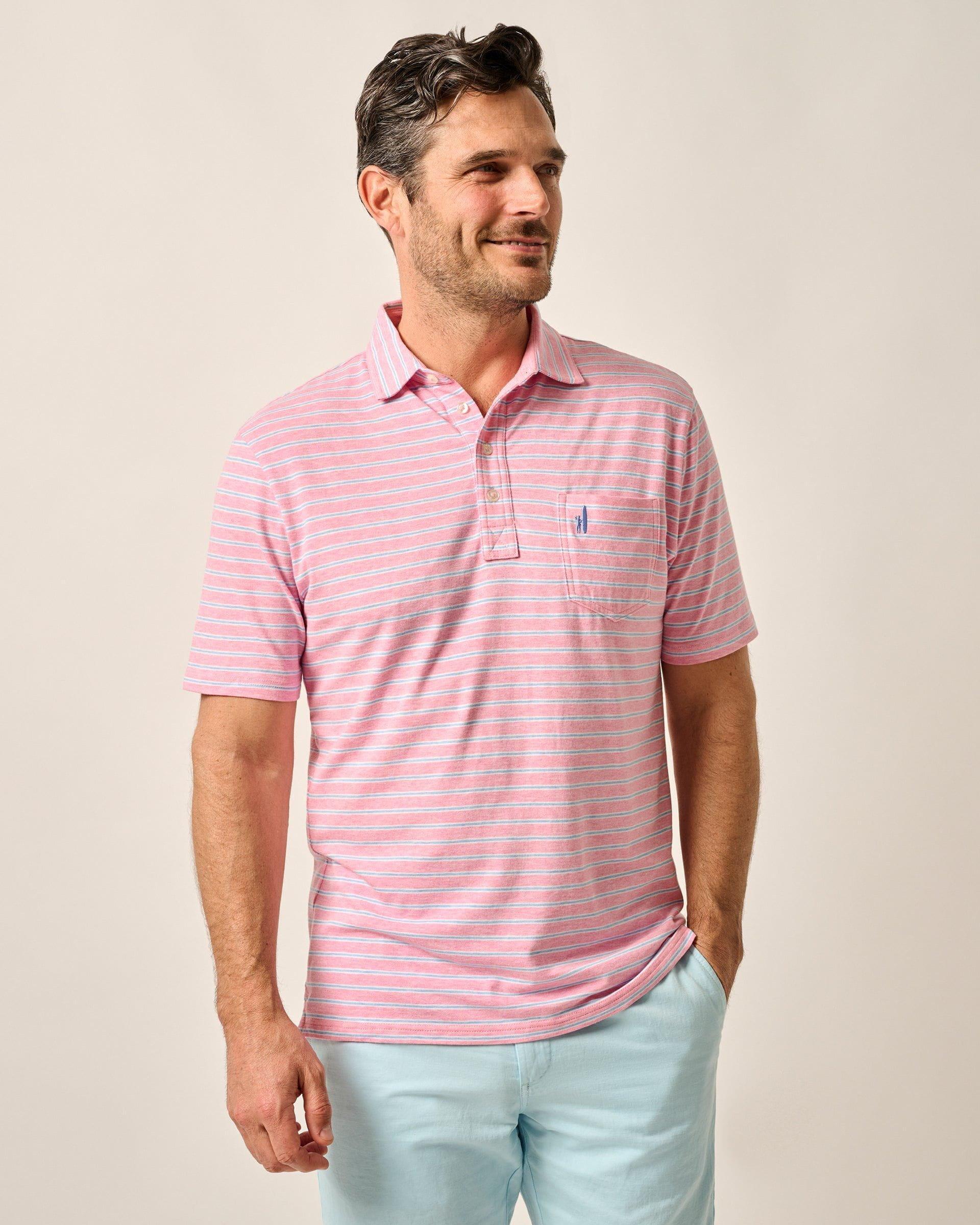 Original 4-Button Polo - Matthis Stripe Male Product Image