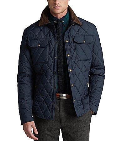 Polo Ralph Lauren Mens Water-Repellent Quilted Jacket Product Image