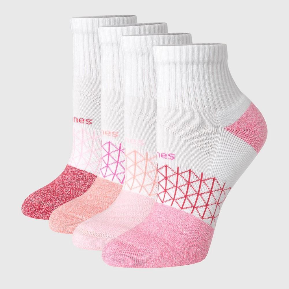 Hanes Womens 4pk Absolute Active Ankle Socks 5-9 Product Image