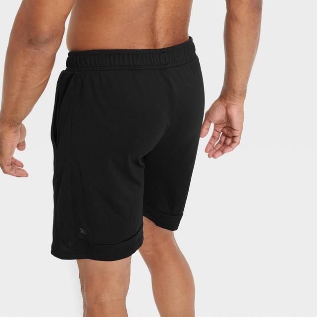 Mens Mesh Shorts 8.5 - All In Motion Black XXL Product Image