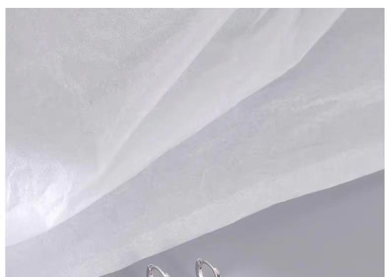 Sterling Silver CZ Drop Earring Product Image