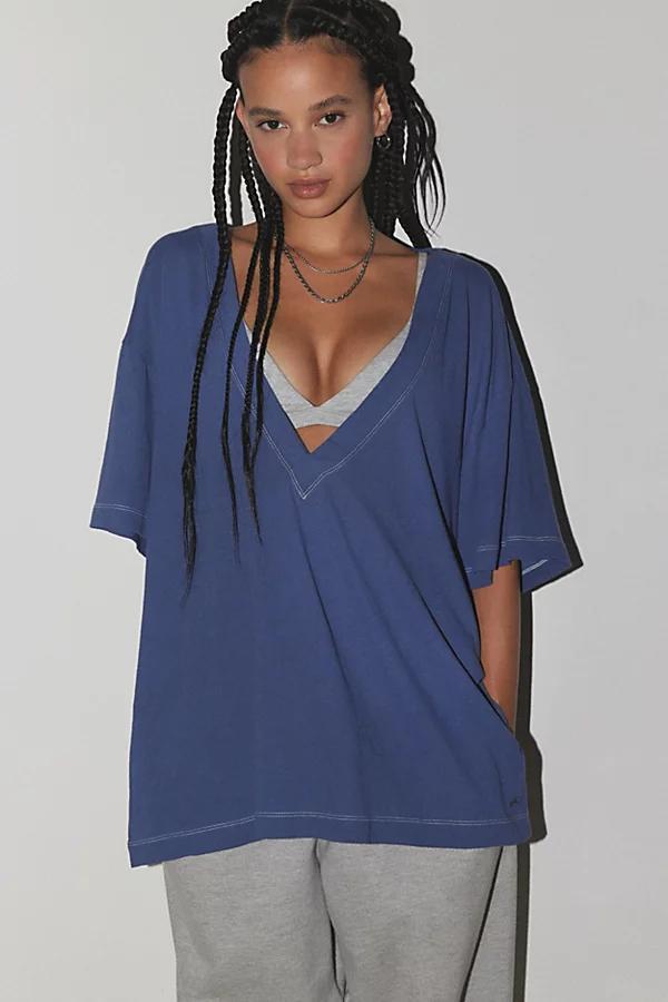 Out From Under Jamie Slouchy V-Neck Tee Womens at Urban Outfitters Product Image