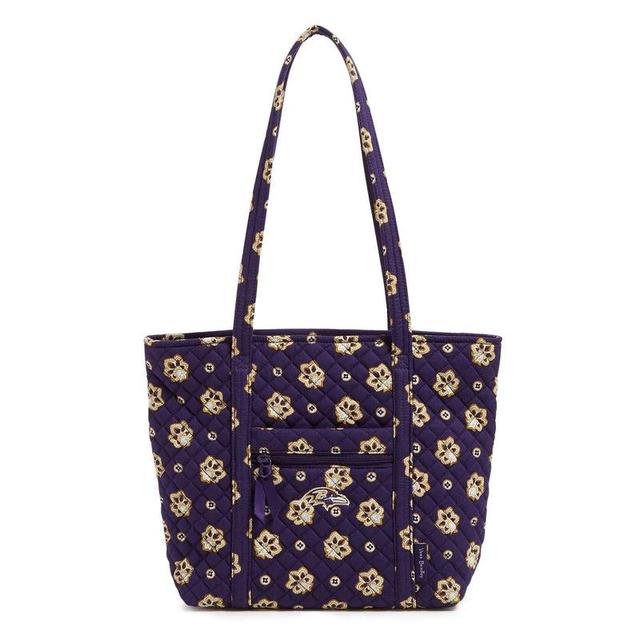 Vera Bradley NFL Small Tote Bag Women in Baltimore Ravens Bandana Product Image