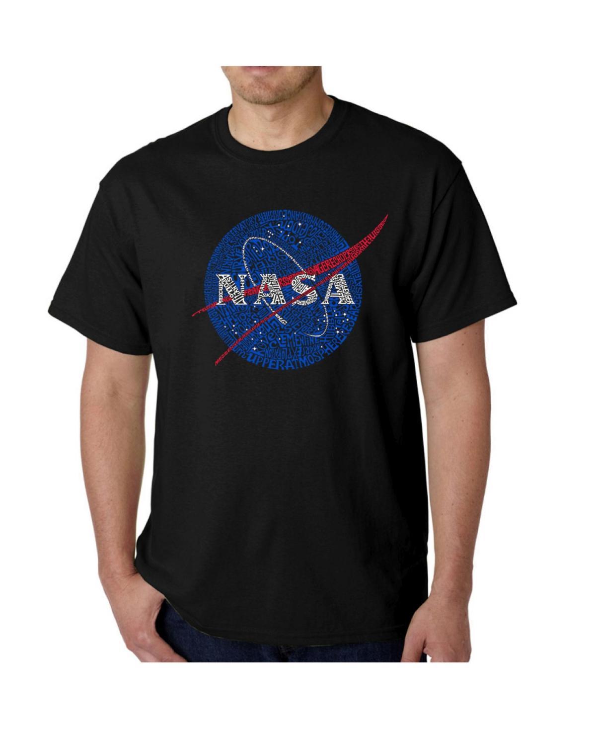 La Pop Art Mens Word Art T-Shirt - Nasa Meatball Logo Product Image