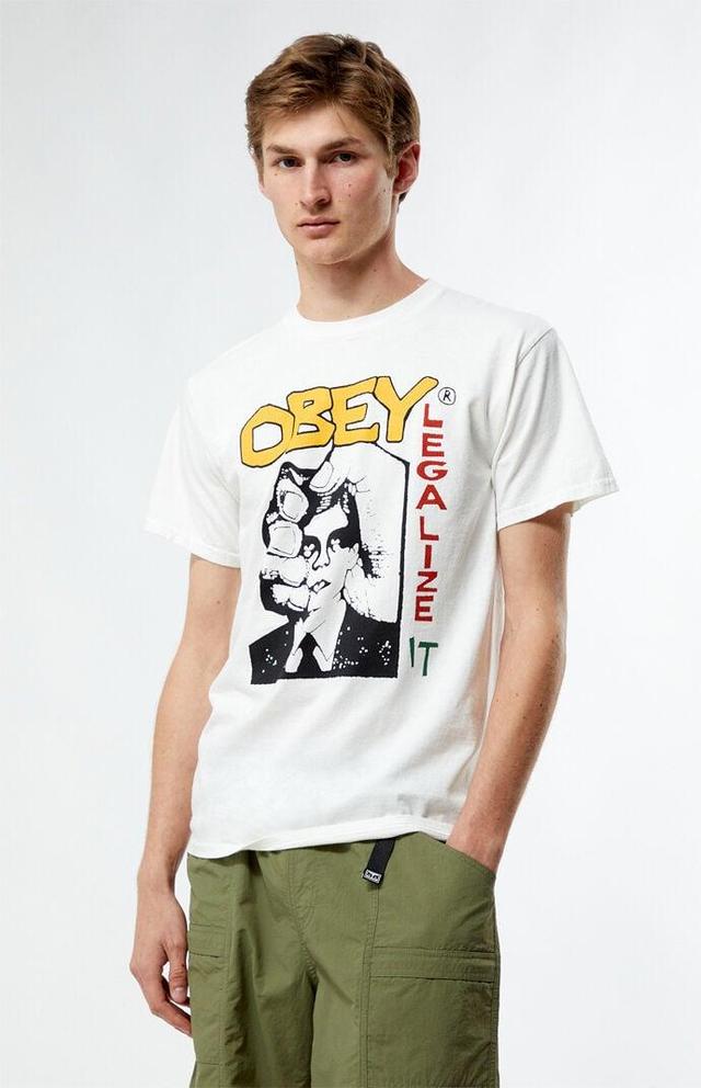 Obey Men's Legalize It T-Shirt Product Image