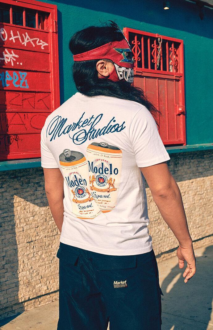 Market Men's x Modelo Studios Can T-Shirt Product Image