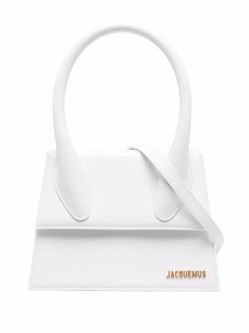 JACQUEMUS White Le Grand Chiquito Handbag Product Image