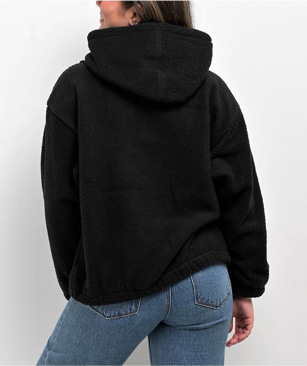 Obey Harper Black Fleece Hoodie Product Image