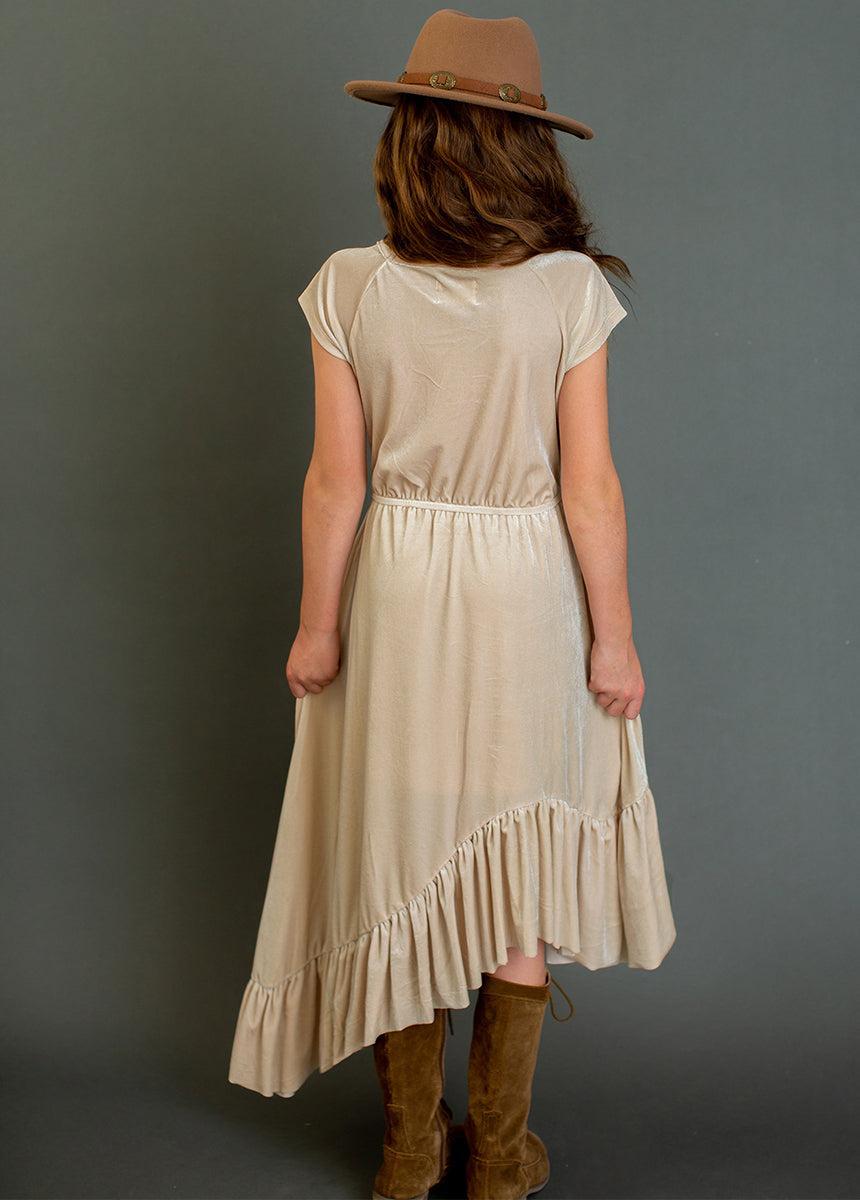 Aleena Dress in Ivory Product Image