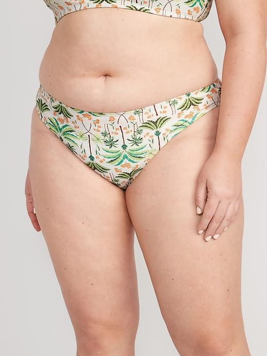 High-Waisted Classic Bikini Swim Bottoms Product Image