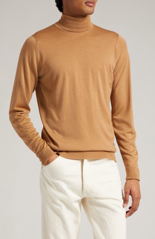 John Smedley Richard Turtleneck Merino Wool Sweater Product Image