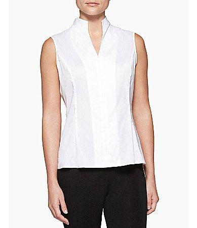 Ming Wang Sleeveless Woven Shell Product Image