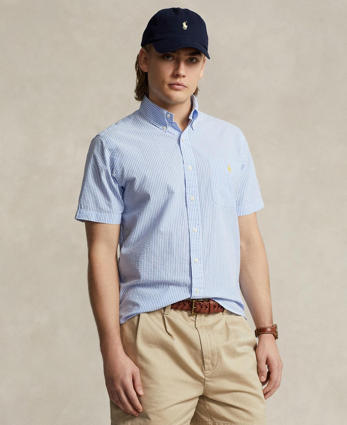 Polo Ralph Lauren Mens Rl Prepster Classic-Fit Seersucker Shirt Product Image