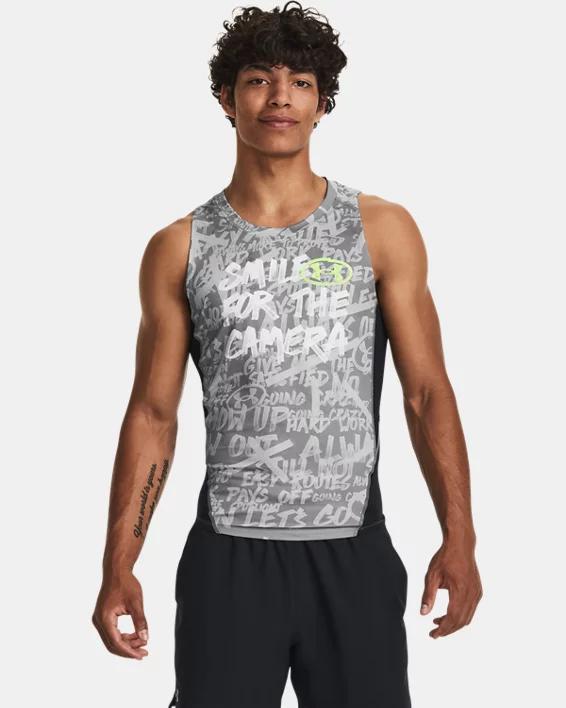 Mens HeatGear Message Compression Tank Product Image