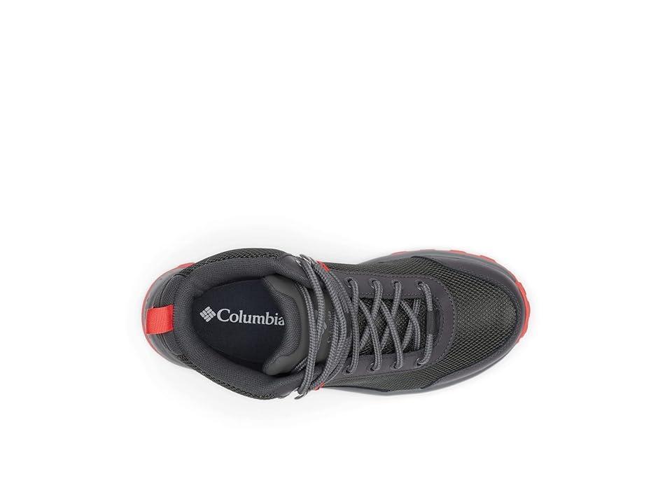 Columbia Trailstorm Ascend Mid Waterproof (Dark Grey/Red Coral) Women's Shoes Product Image