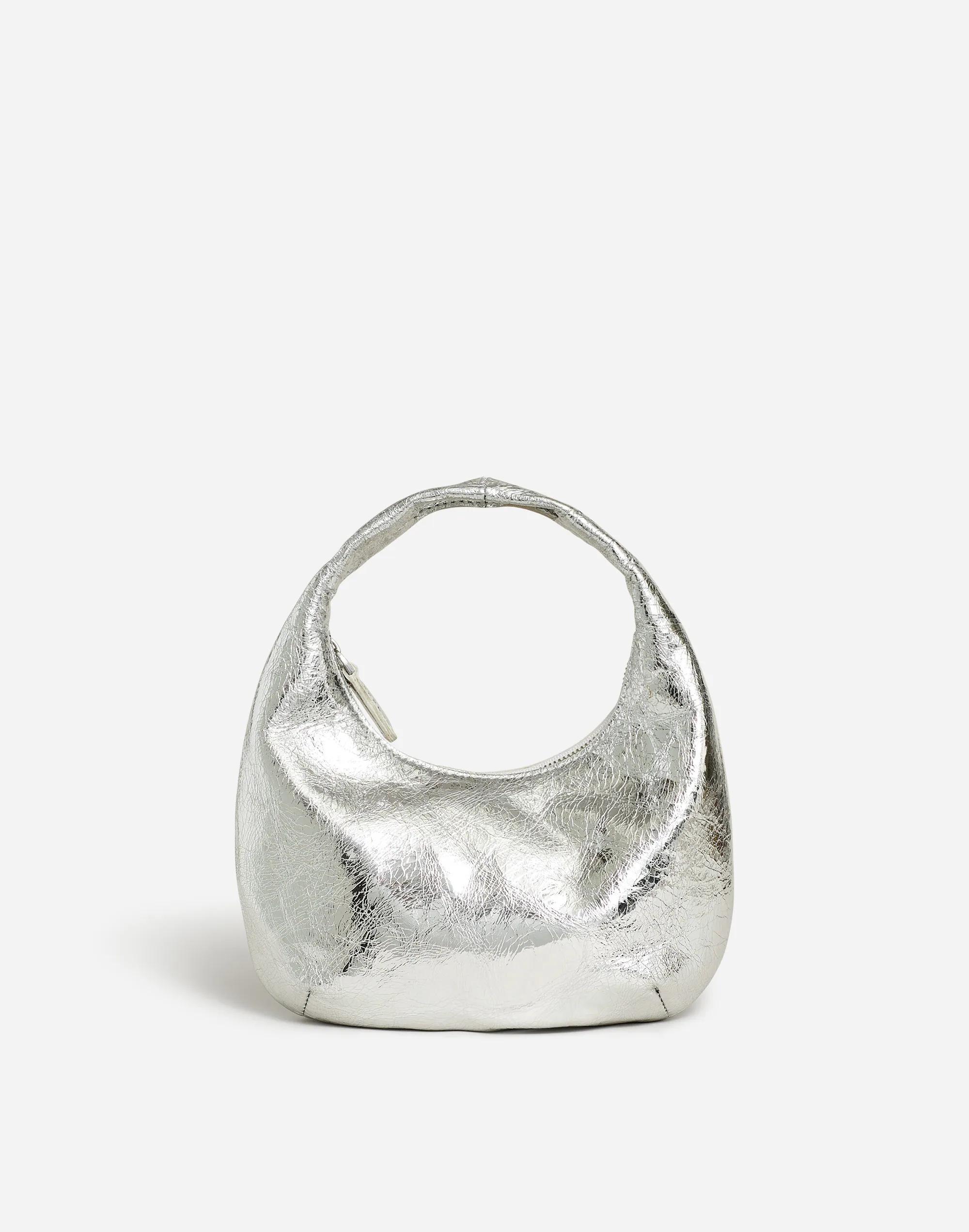 The Mini Bag in Metallic Leather Product Image