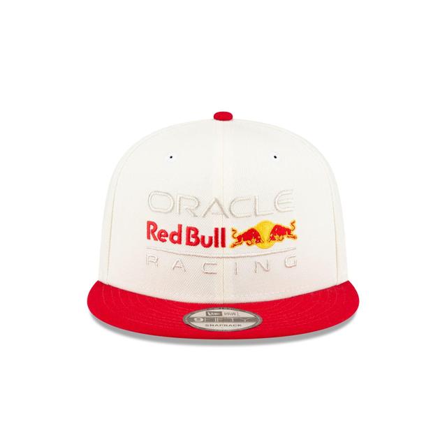 Oracle Red Bull Racing Essential White 9FIFTY Snapback Hat Male Product Image