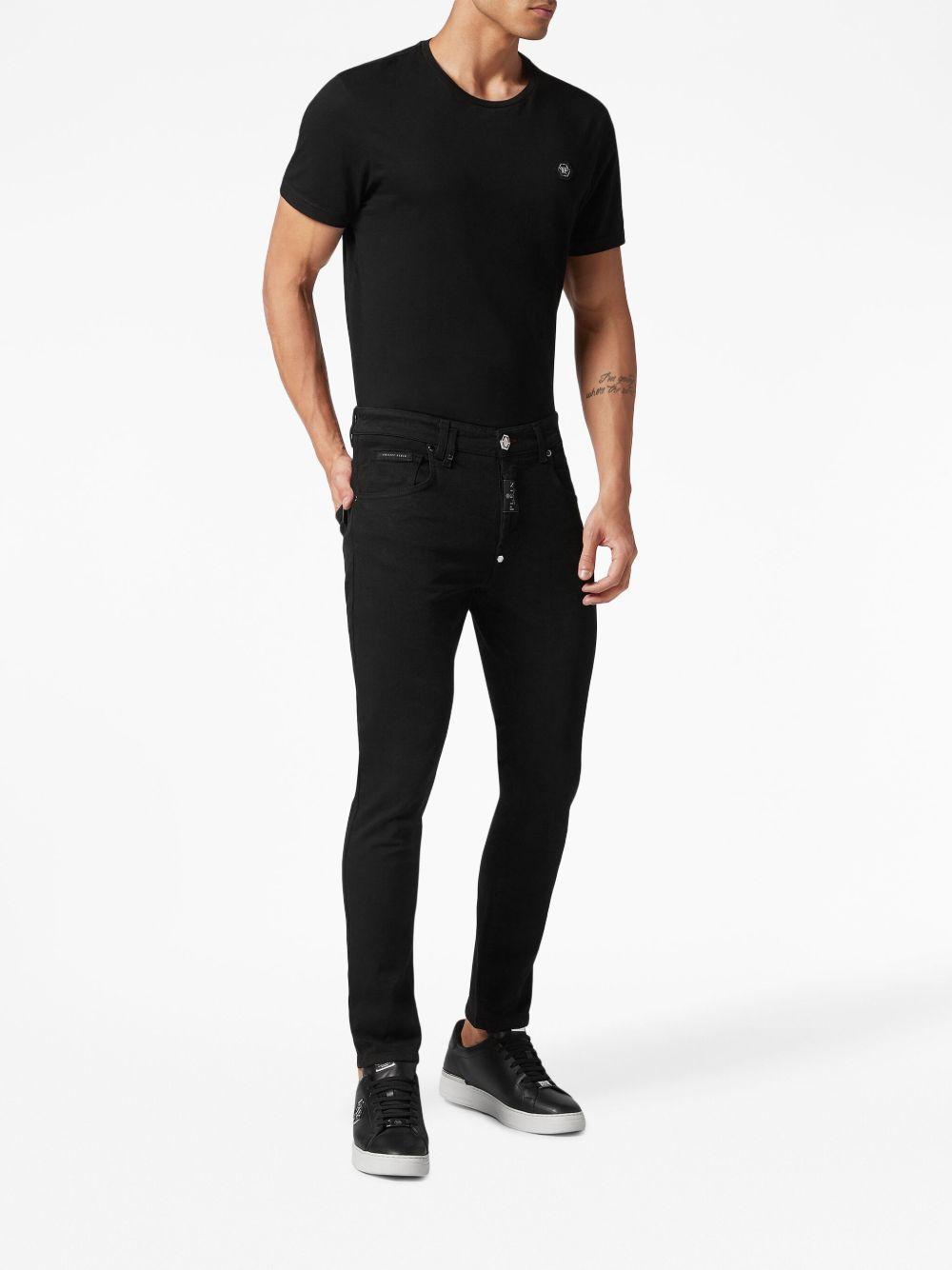 PHILIPP PLEIN Skinny Denim Jeans In Black Product Image