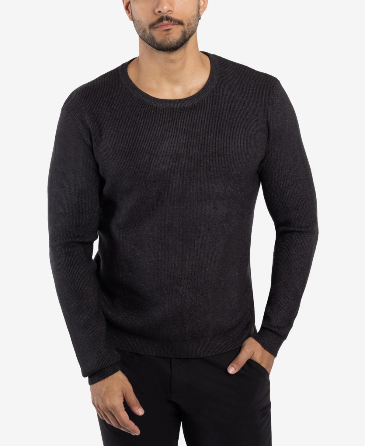 Spring + Mercer Mens Ribbed Crew Neck Sweater Product Image