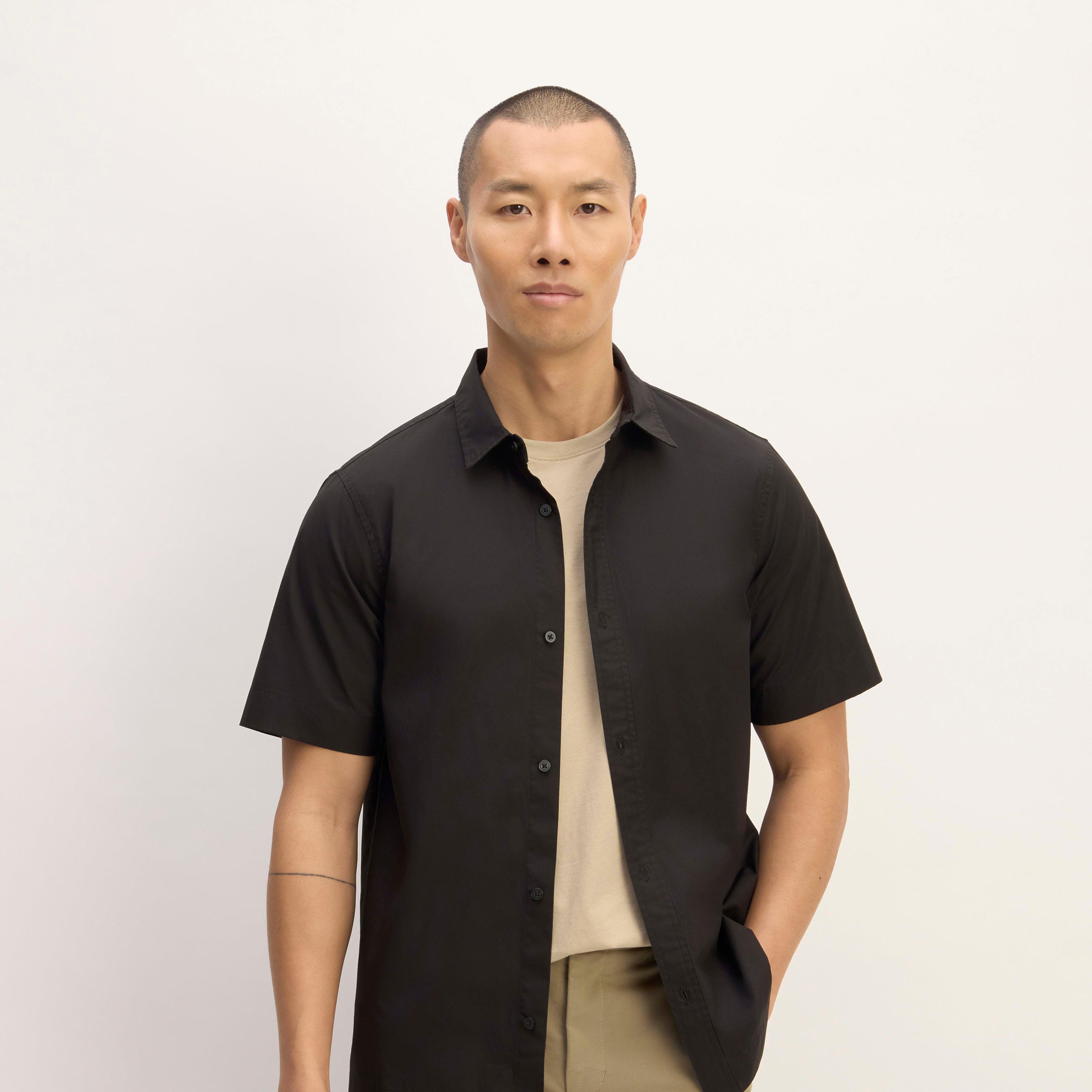 The Supima® Short-Sleeve Poplin Shirt Product Image