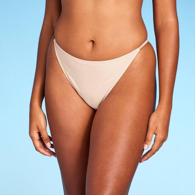 Womens Low-Rise Ultra Cheeky Bikini Bottom - Shade & Shore Shine Product Image