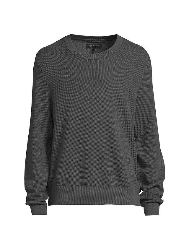 Mens Dexter Washed Crewneck Sweater Product Image