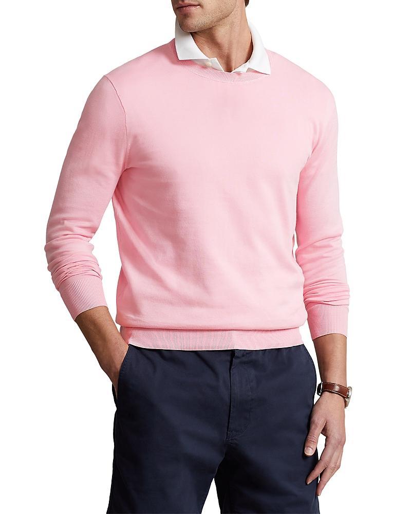 Mens Cotton Crewneck Sweater Product Image