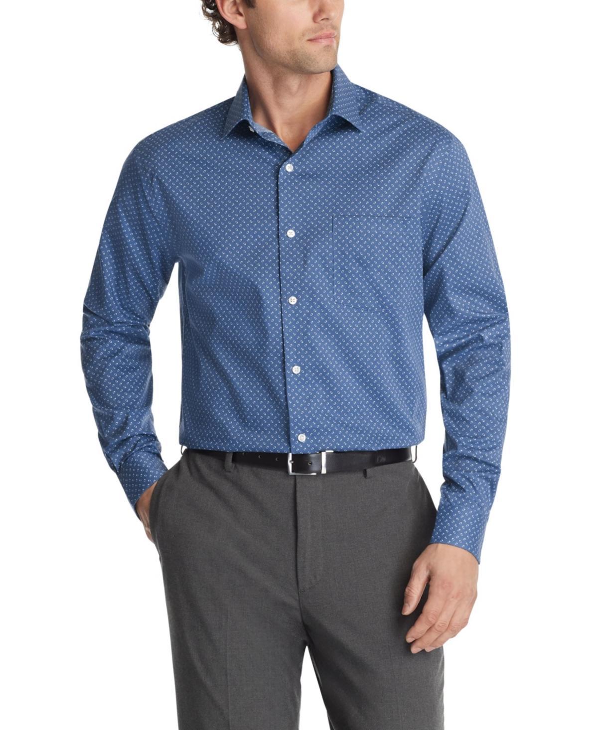 Van Heusen Mens Regular-Fit Wrinkle-Resistant Dress Shirt Product Image