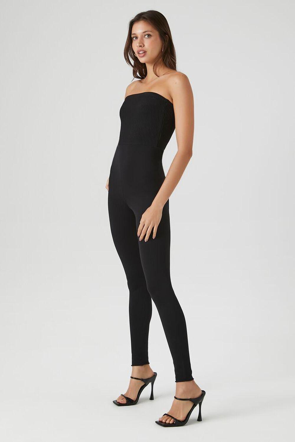 Sweater-Knit Tube Jumpsuit | Forever 21 Product Image