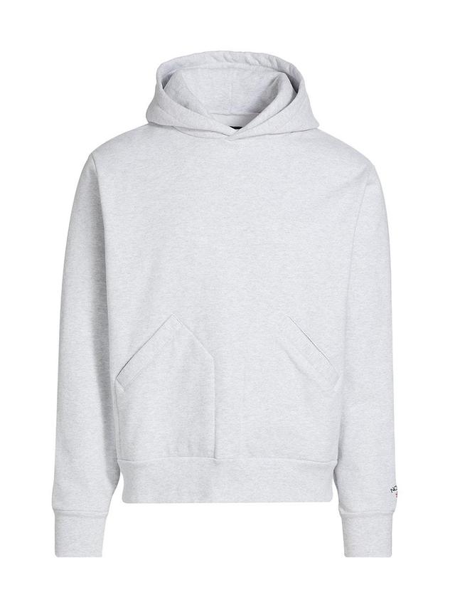 Mens Heavyweight Sleeve Logo Hoodie Product Image