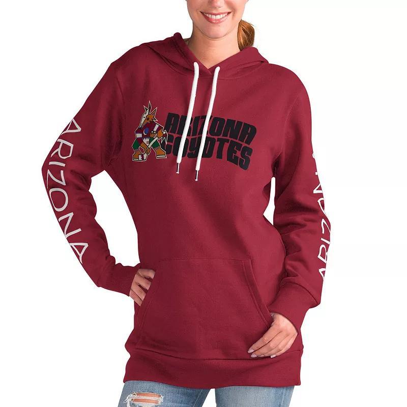 Womens G-III 4Her by Carl Banks Burgundy Colorado Avalanche Overtime Pullover Hoodie Product Image