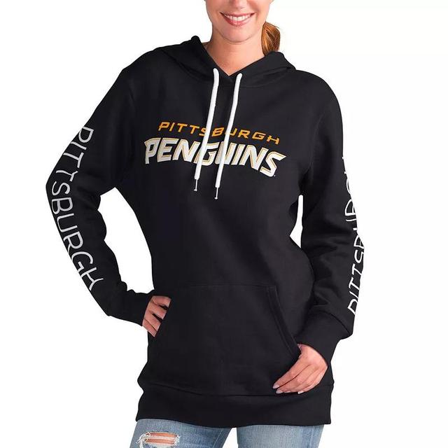 Womens G-III 4Her by Carl Banks Pittsburgh Penguins Overtime Pullover Hoodie Product Image