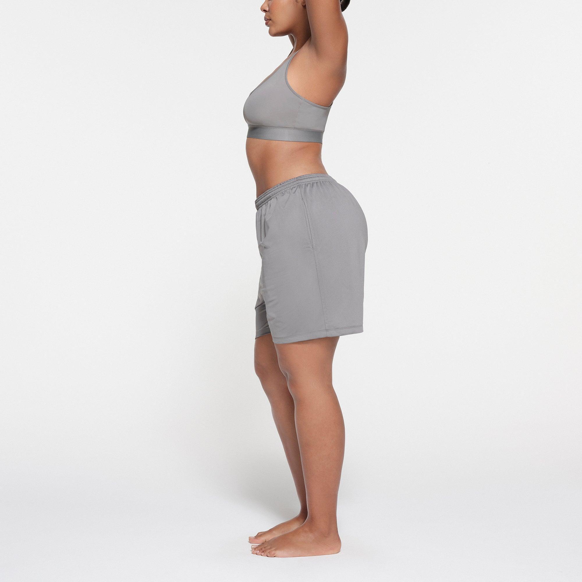 SKIMS TRACK MESH OVERSIZED SHORT | PACIFIC Product Image