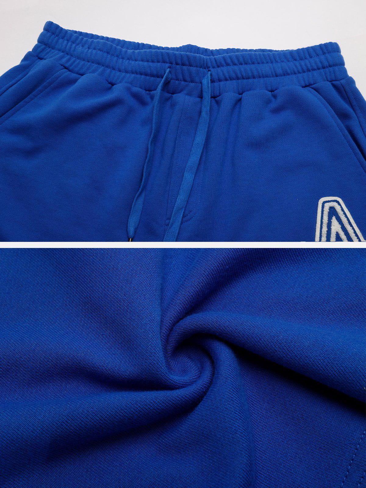 Aelfric Eden Love & Peace Solid Flocking Shorts Product Image